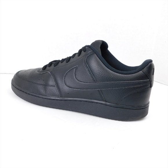 Nike CD5463-002 Court Vision Low Black Leather Sneakers 12 (4925) main image 9